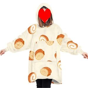Unisex Warm Blanket Hooded Sweate for women or Men